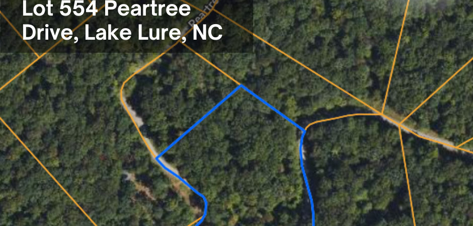 3.16-Acre Homesite in Lake Lure, NC – Offering Spectacular Mountain Views! Build your dream home or vacation rental!