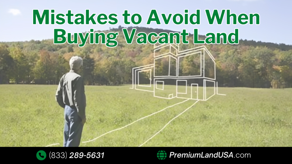 Top 5 Mistakes to Avoid When Buying Vacant Land